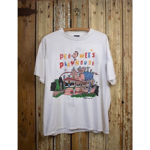 Funny Pee Wees Playhouse Shirt 90S Pee Wee Herman Shirt